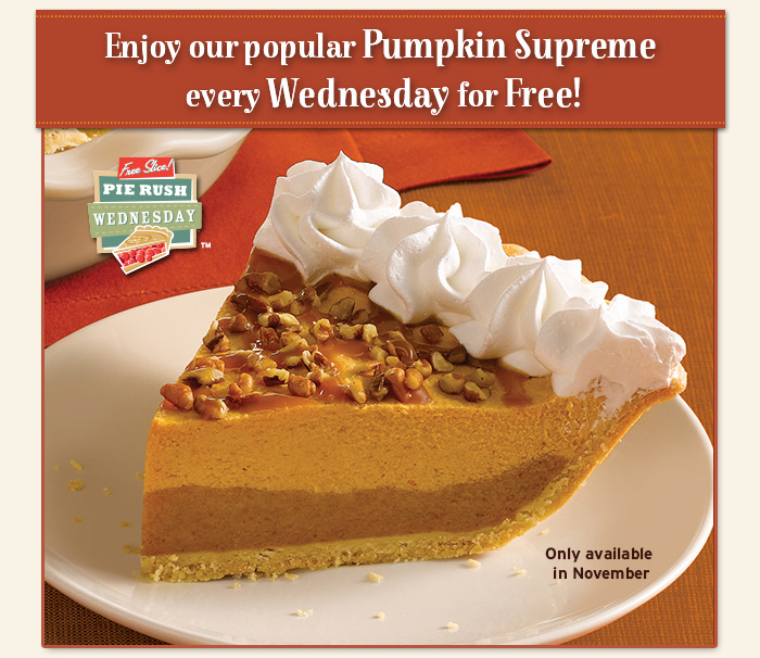 Our popular Pumpkin Supreme is back!